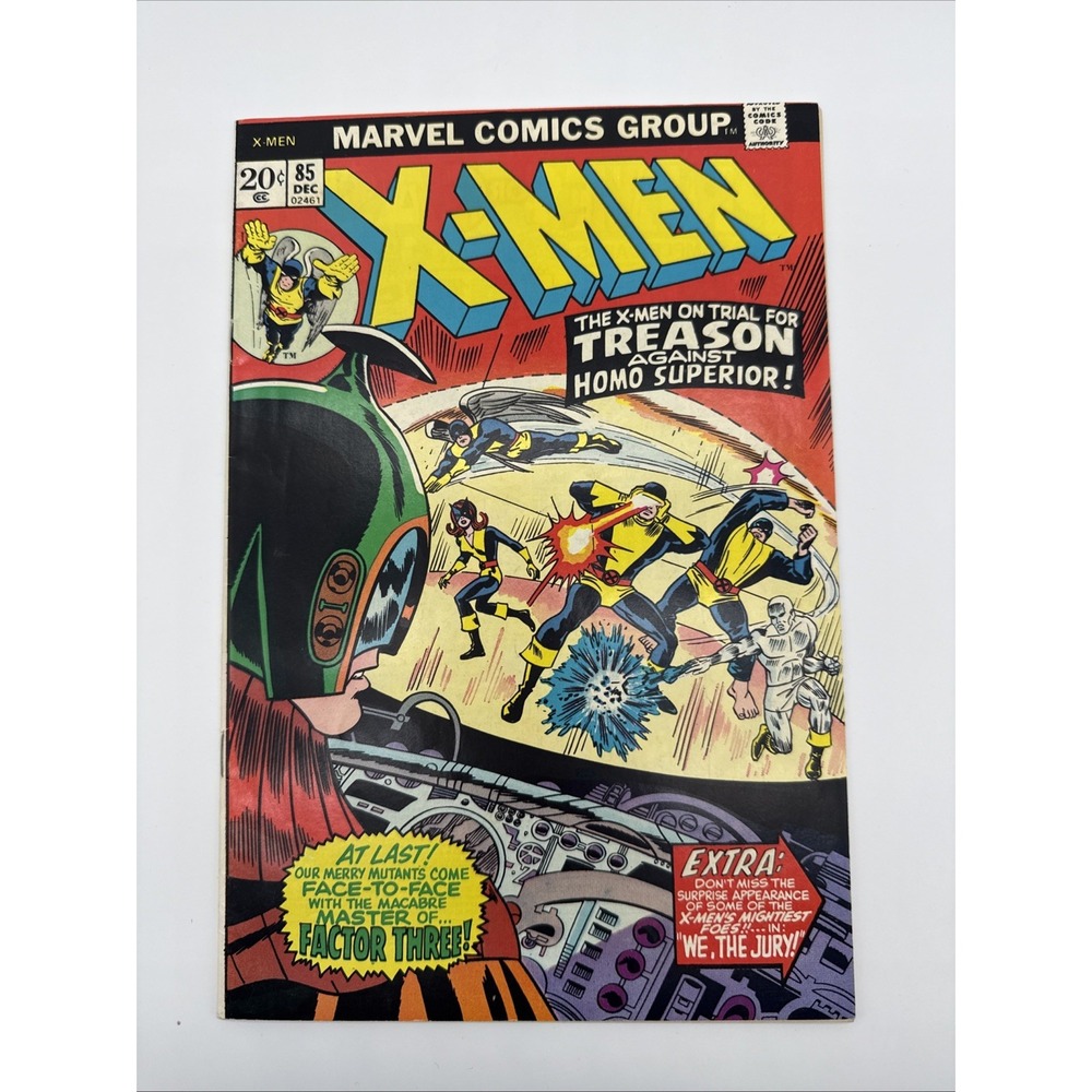 The X-Men #85 Marvel Comics December 1973 Bronze Age Vintage Comic Book